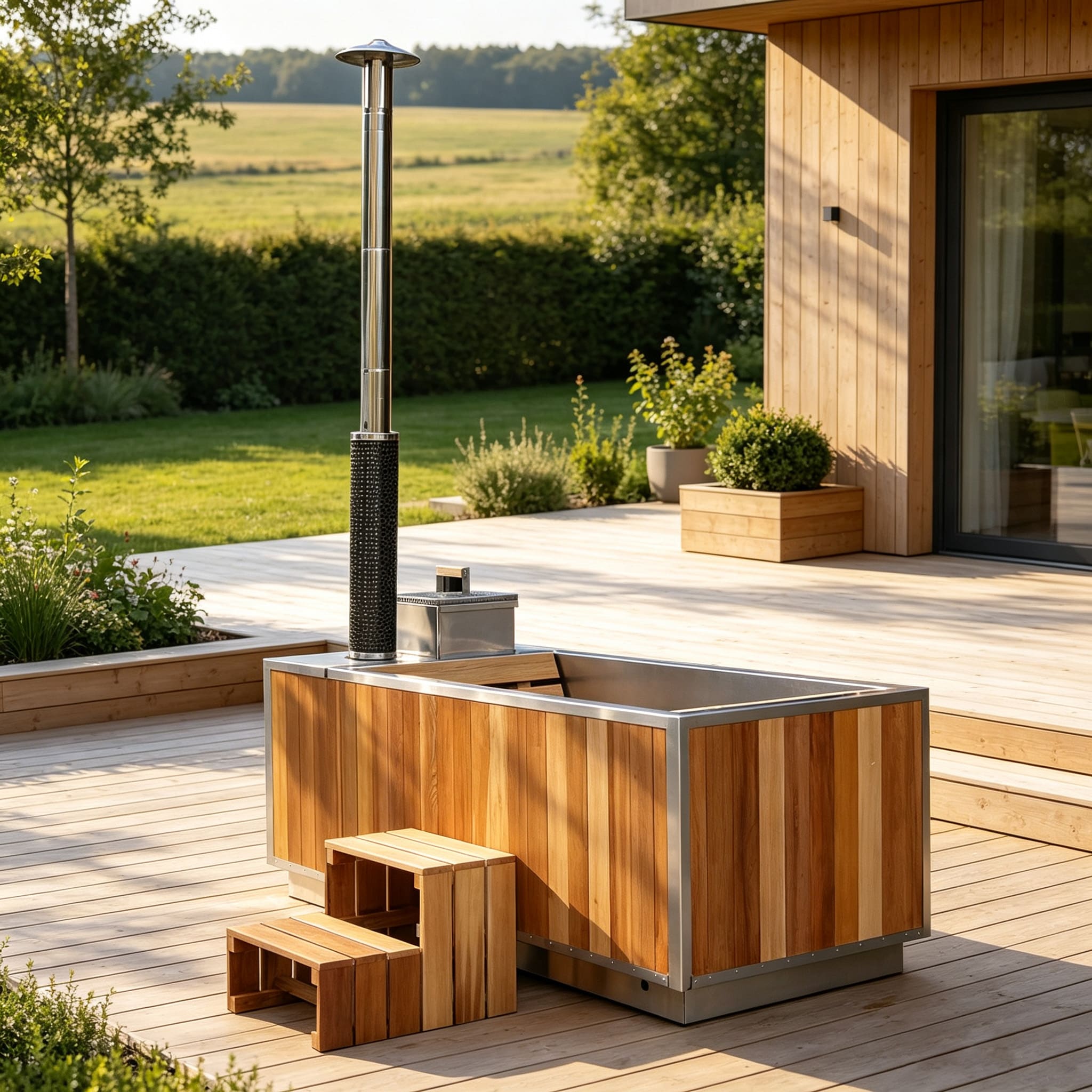 Bropool HT-106 hot tub in an illustrative product scene