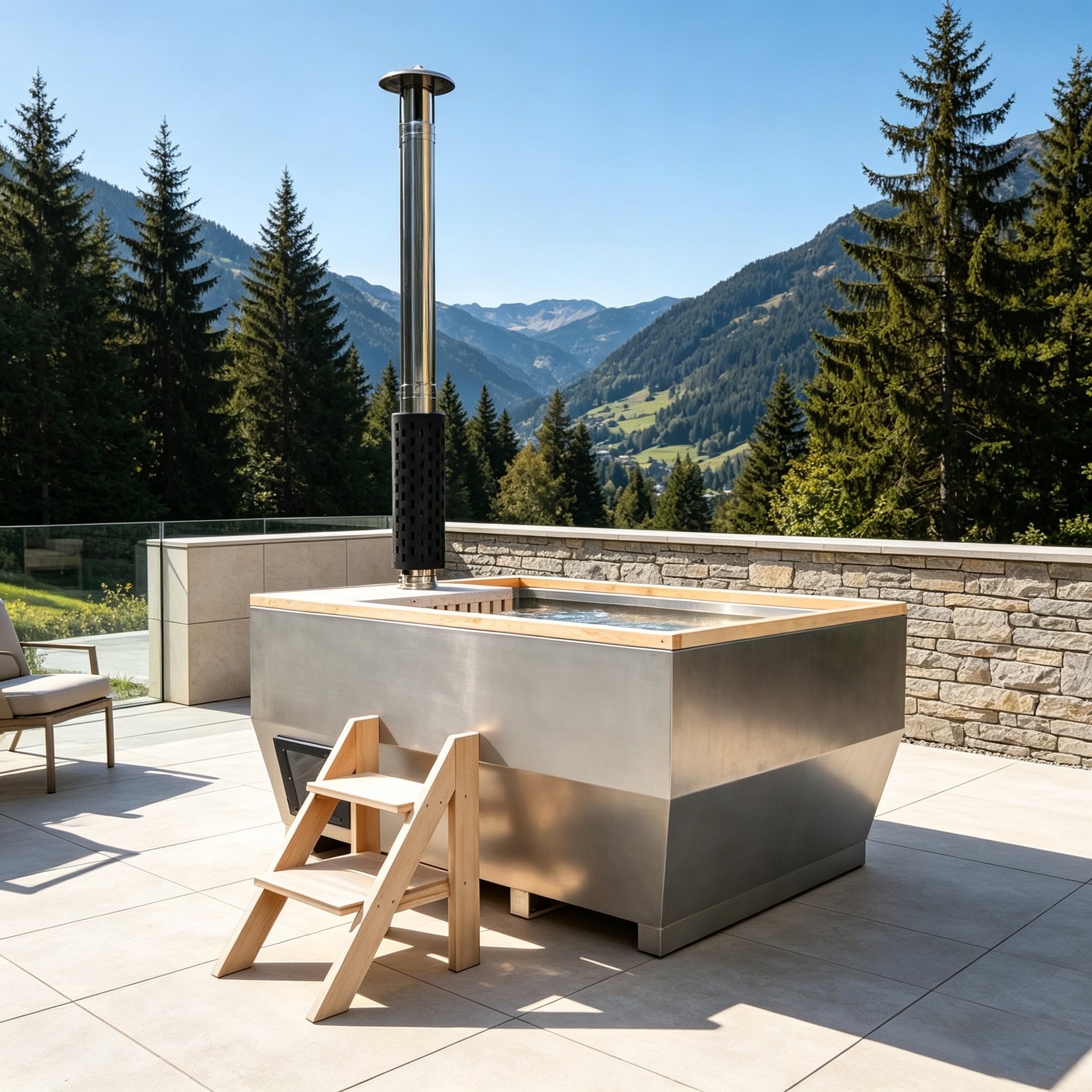 Bropool HT-108 hot tub in an illustrative product scene